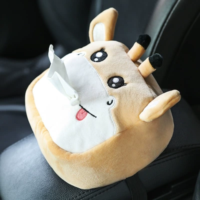 Tissue Box Car Seat Back Car tissue box/set - deer
