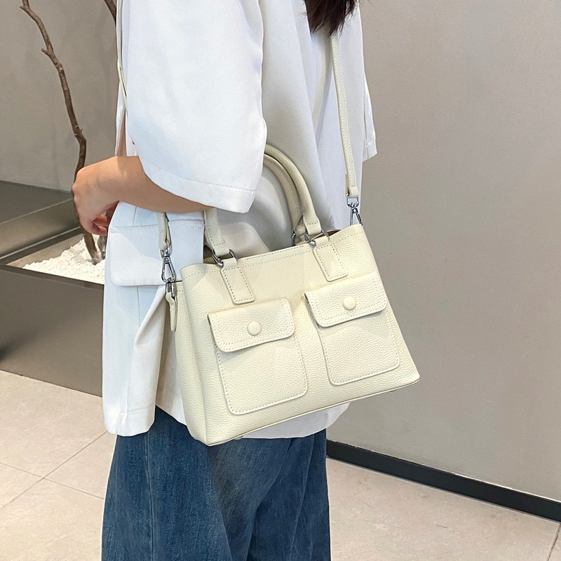 外贸跨境真皮女包新款TOGO头层牛皮休闲手提斜挎包真皮通勤托特包|undefined