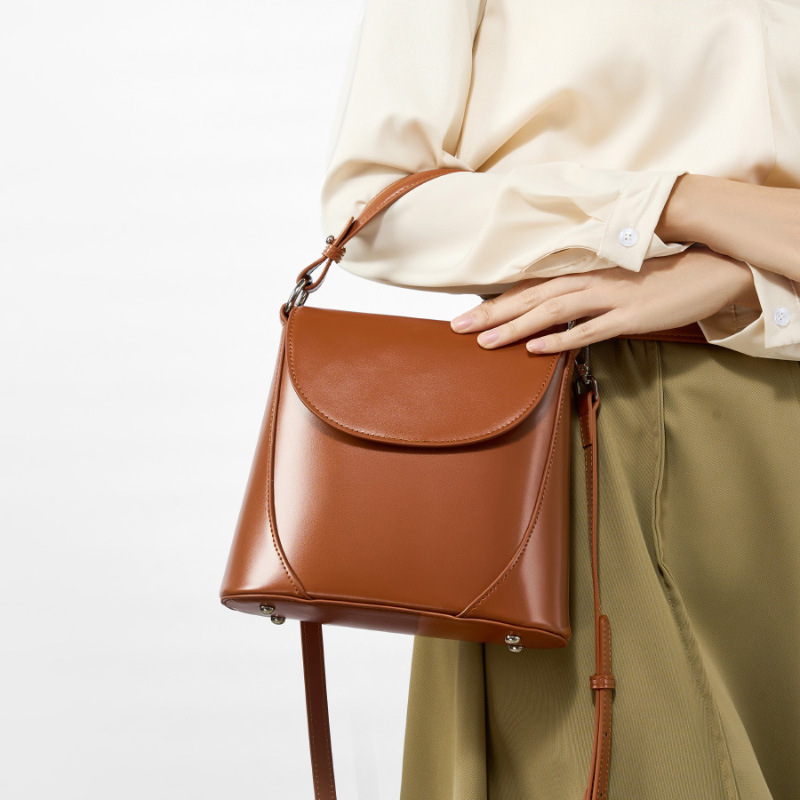 New Simple Round High-grade Shoulder Bag