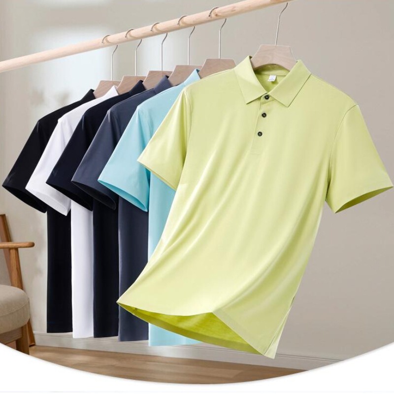 180g 80-Count Three-Dimensional Blended Fabric Polo Shirt with Custom Logo for Corporate Workwear in Wuhan for Summer 180g 80-Count Three-Dimensional Blended Fabric Polo Shirt with Custom Logo for Corporate Workwear in Wuhan for Summer