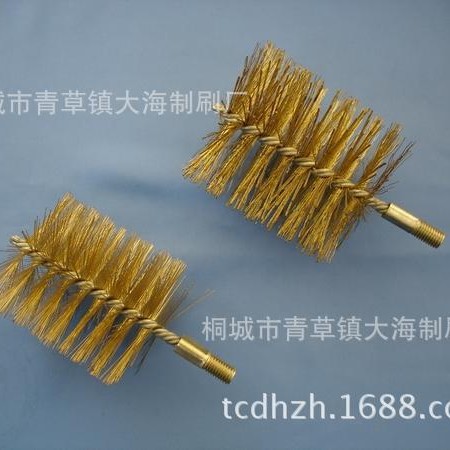 钢刷 不锈钢刷扭丝铜刷管道清洗（源头厂家）机械手工