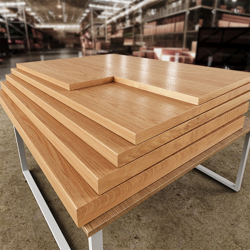 tablero de madera madera sólida tablero de madera de pino tablero divisor tablero de escritorio tablero de agujero de una palabra tablero especial DZ