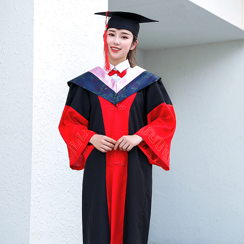 博士服批发高中成人礼博士服学士服硕士导师服大学博士生毕业礼服