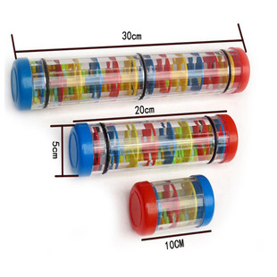 Hourglass Rain Sound Ring Ball Imitation Bamboo Rain Sound Apparatus Infant Children's Educational Percussion Enlightenment Musical Instruments Preschool Education Toys
