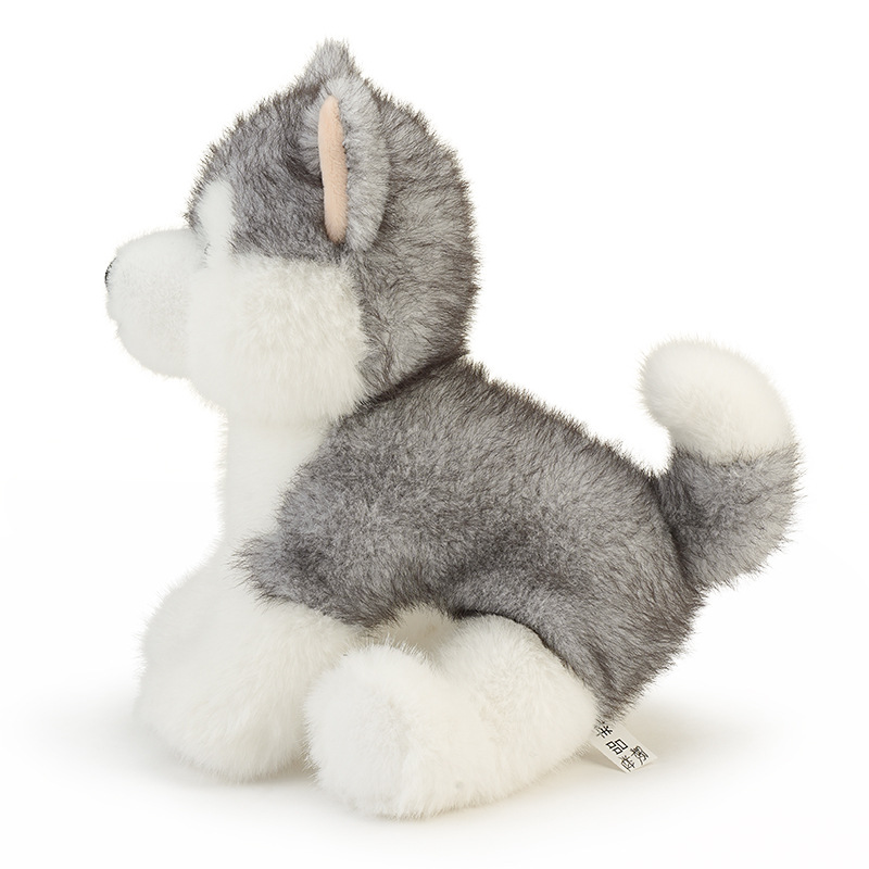 Nuevo cachorro de simulación de juguetes de peluche perros obedientes muñecas de Highlands occidentales muñecas de muñecas