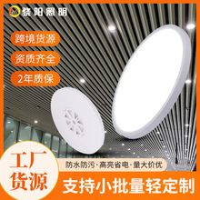 跨境亚马逊LED超薄吸顶灯面板灯客厅商场明装天花灯圆形走廊灯