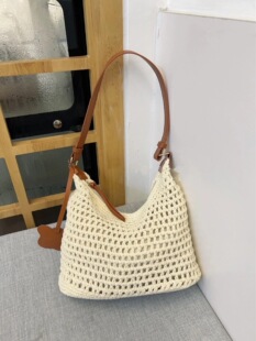Straw summer universal beach shoulder bag one shoulder