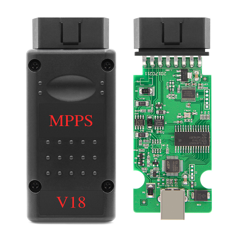 MPPS V18 TRICORE MULTIBOOT with ecu Breakout Tricore Cable