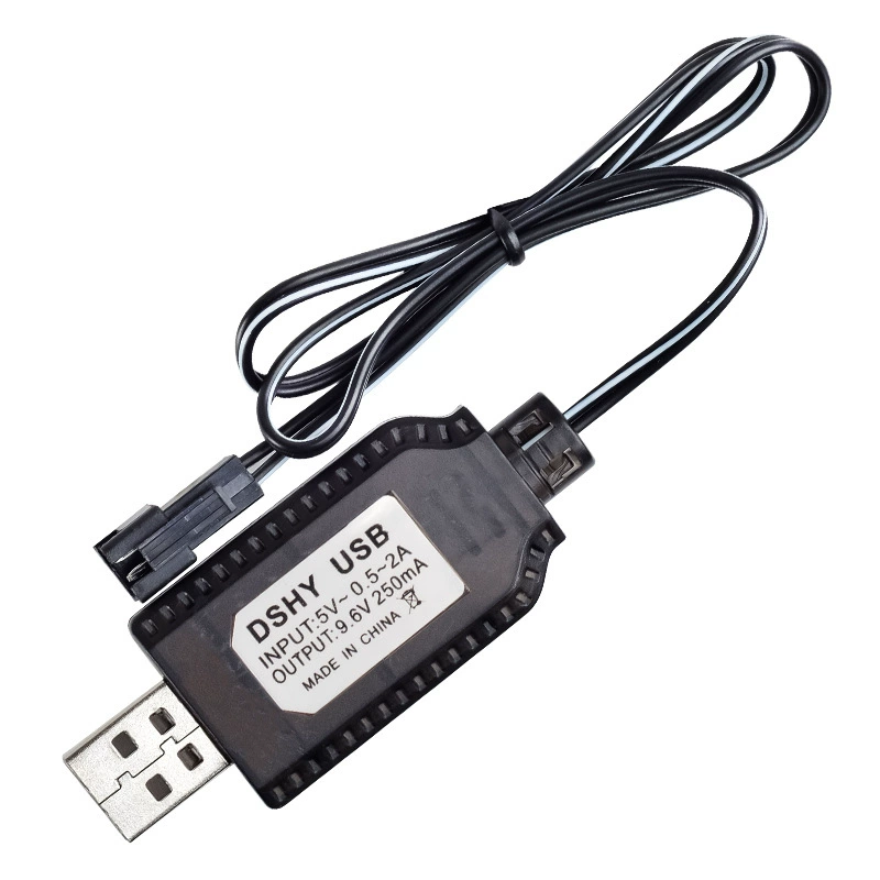 Кабель для зарядки игрушек 9.6В USB, разъёмы SM/JST/отамиа/отамиа