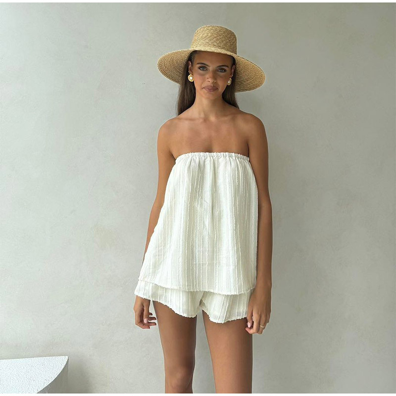 summer fashionable solid color bra top