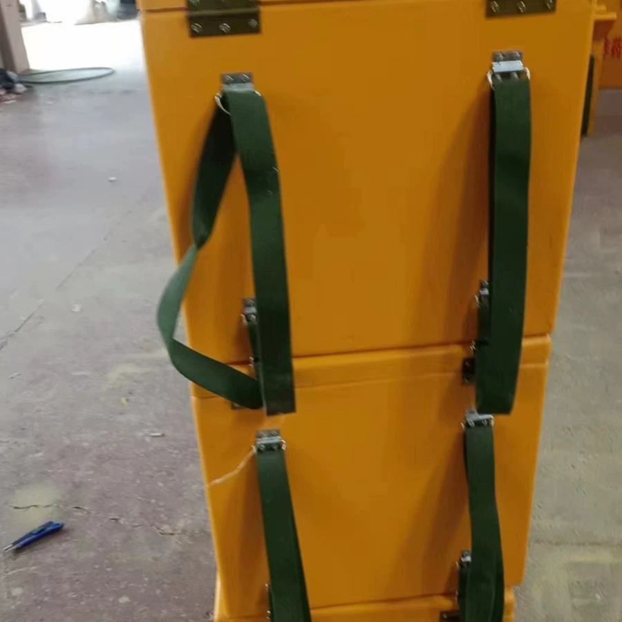 Ящик для пожарных из стекловолокна, ящик для инструментов для выскакивающих сотрудников, ящик для жареных лекарств на рюкзаке