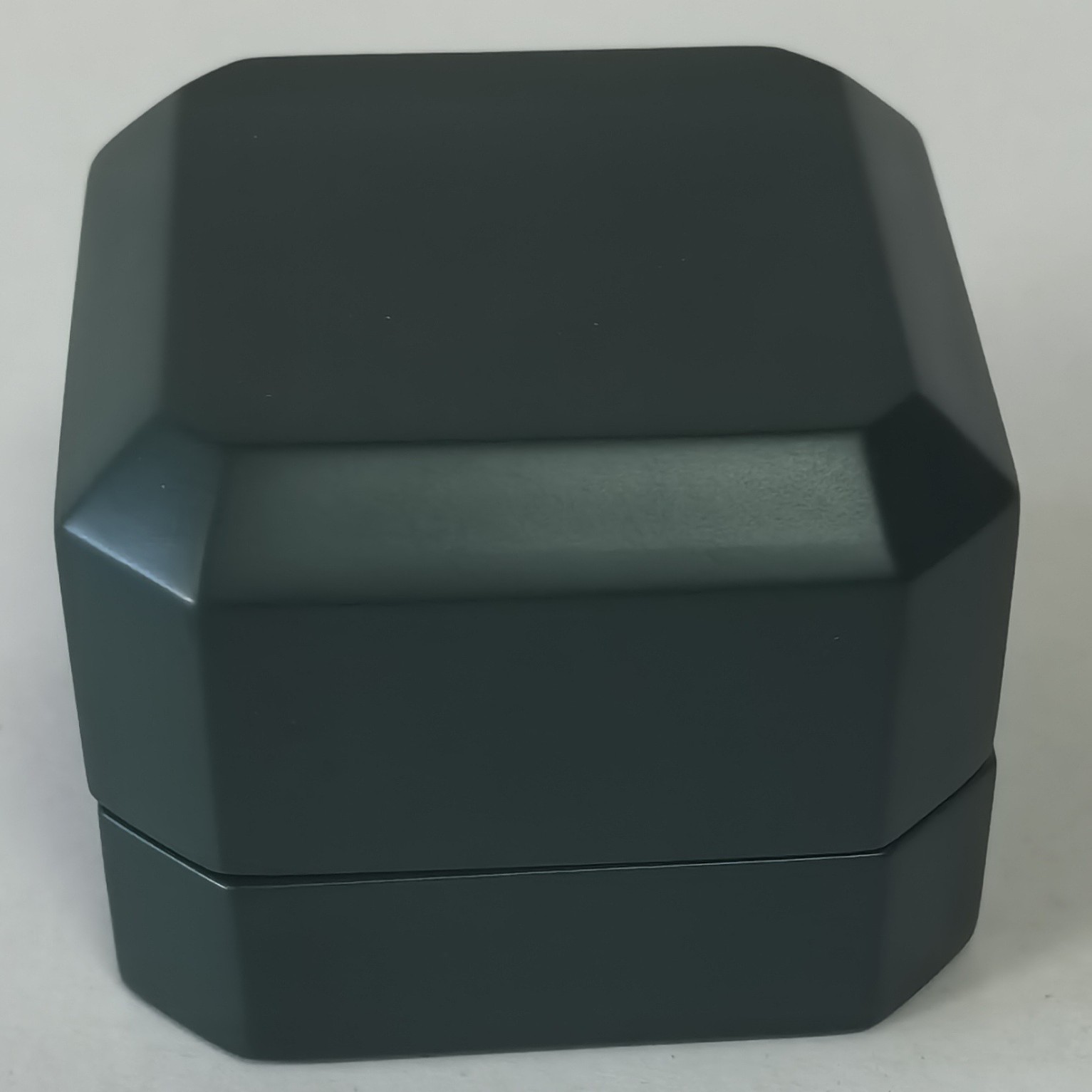 High-gloss Paint 65*65*50mm Jewelry Box Ring Jewelry Box Minimalist Style Portable Travel Ring Box