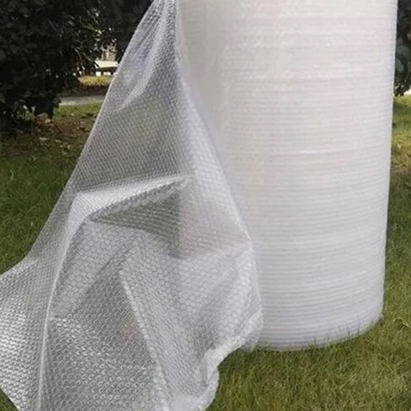 Película de burbujas de nuevo material, paquete antichoque de PE, almohadilla de burbujas de PE, paquete de bobinas de burbujas de PE