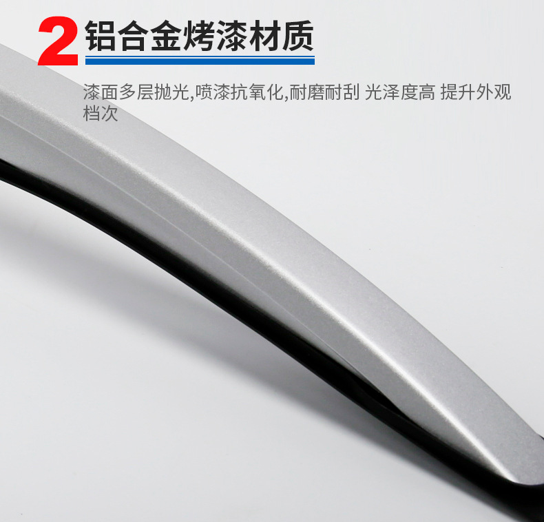 Suitable for Corolla Cross Luggage Rack Aluminum Alloy Screw Installation Black Silver