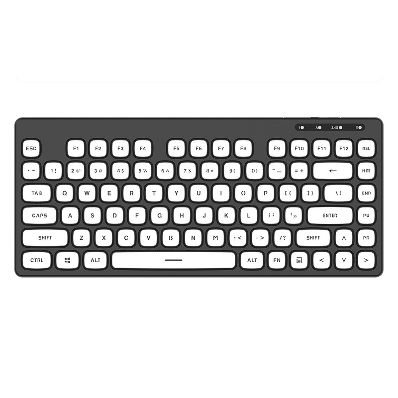 82-key office keyboard notebook keyboard can be used as Wired Wireless membrane keyboard ultra-compact customization