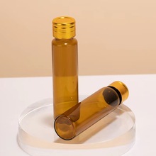工厂直销10ml口服液瓶 茶色玻璃瓶c型管制瓶撕拉盖小容量医药试剂