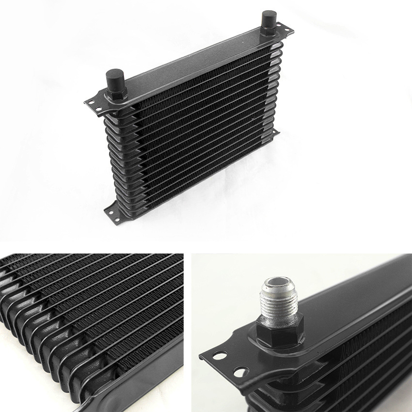 Car modification AN10 British oil cooler radiator engine gearbox oil cooler
