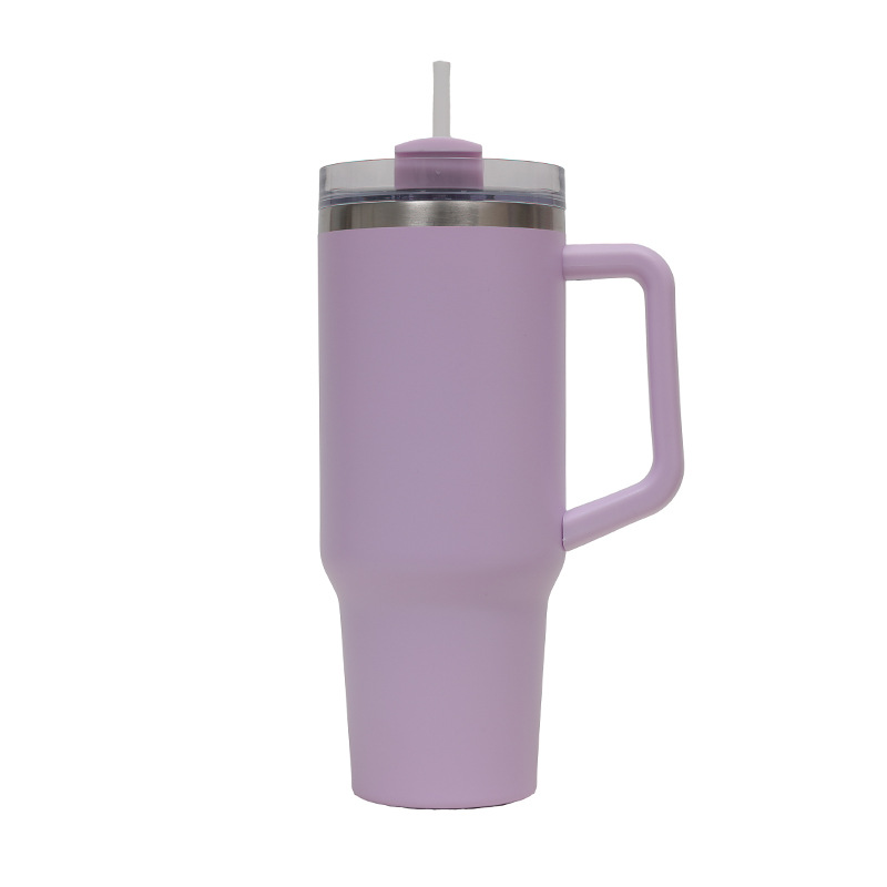Nuevo coche portátil, taza de coche, taza de hielo, mini taza de aislamiento, linda taza de agua de acero inoxidable de alto valor para mujer
