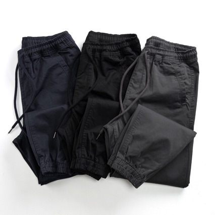 潮牌代购秋冬季糯软弹力休闲束脚裤男百搭简约水洗松紧腰