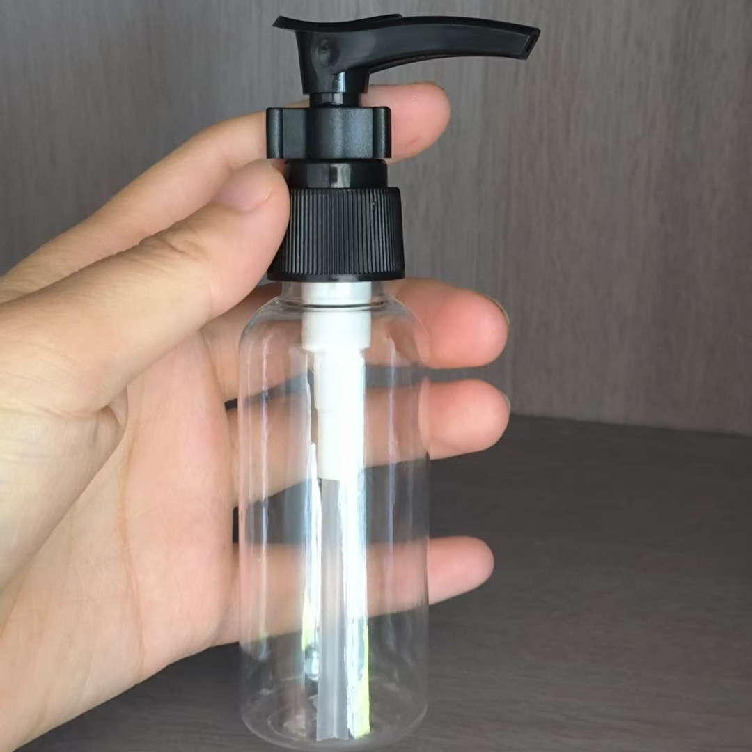 现货 50ml乳液瓶 按压泵头瓶 鸭嘴瓶50ml塑料瓶 化妆品分装瓶