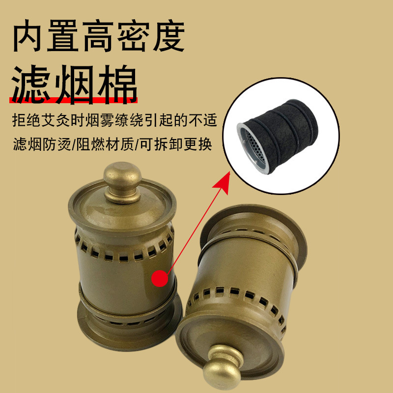 Smokeless Moxa Roller Moxibustion Box Adjustable Temperature Magnetic Suspension Device for Full Body Use key features