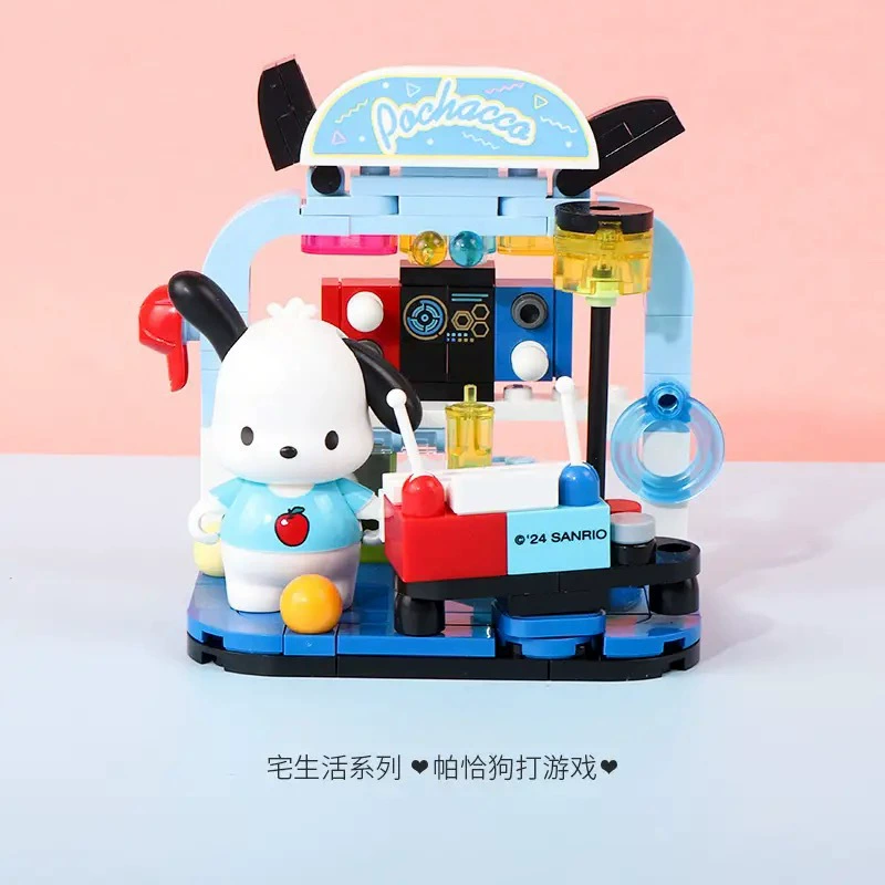 Конструктор‑диорама (Sanrio), набор сцен с персонажами, 6 вариантов, подарок для девочки