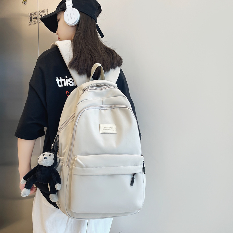 Cross-Border Japanese-Style Schoolbags for Girls, High School and College Backpacks, Large-Capacity Backpacks for Middle School Students in Grades Three to Six