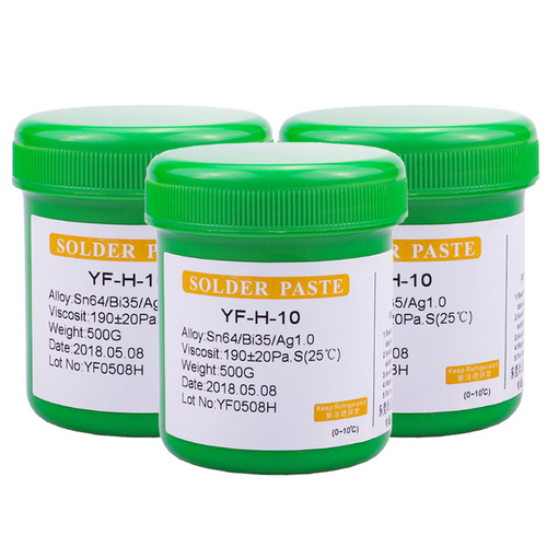 Low-temperature Lead-Free Silver BGA Solder Paste for SMT Assembly, Eco-Friendly ROHS Certified, Manufacturer Wholesale