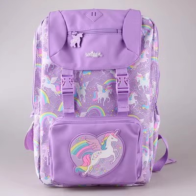Australia smiggle mochila escolar para estudiantes de primaria y secundaria mochila para niños bolsa de ocio al aire libre mochila de dibujos animados de gran capacidad