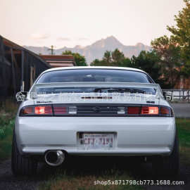 适用1993-1998款日产S14尾翼改装Nissan Silvia 原厂款汽车定风翼