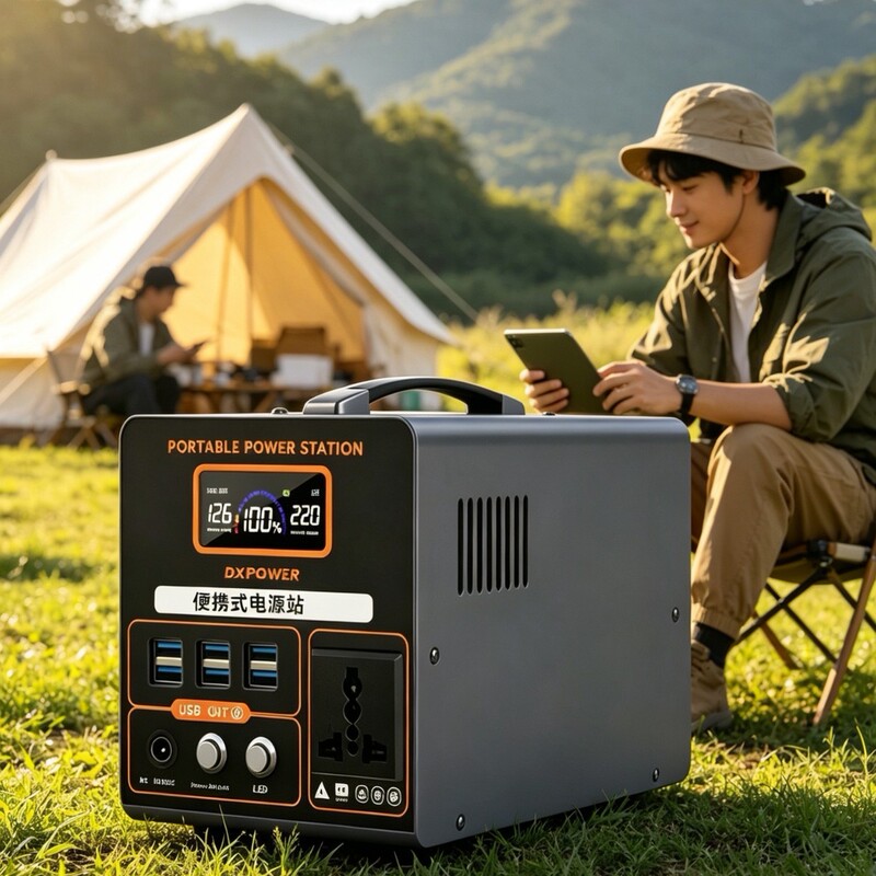 Outdoor Mobile Power Supply 220V Portable Large-Capacity Battery for Night Market Stalls, Road Trips, Camping, and Outdoor Backup Power