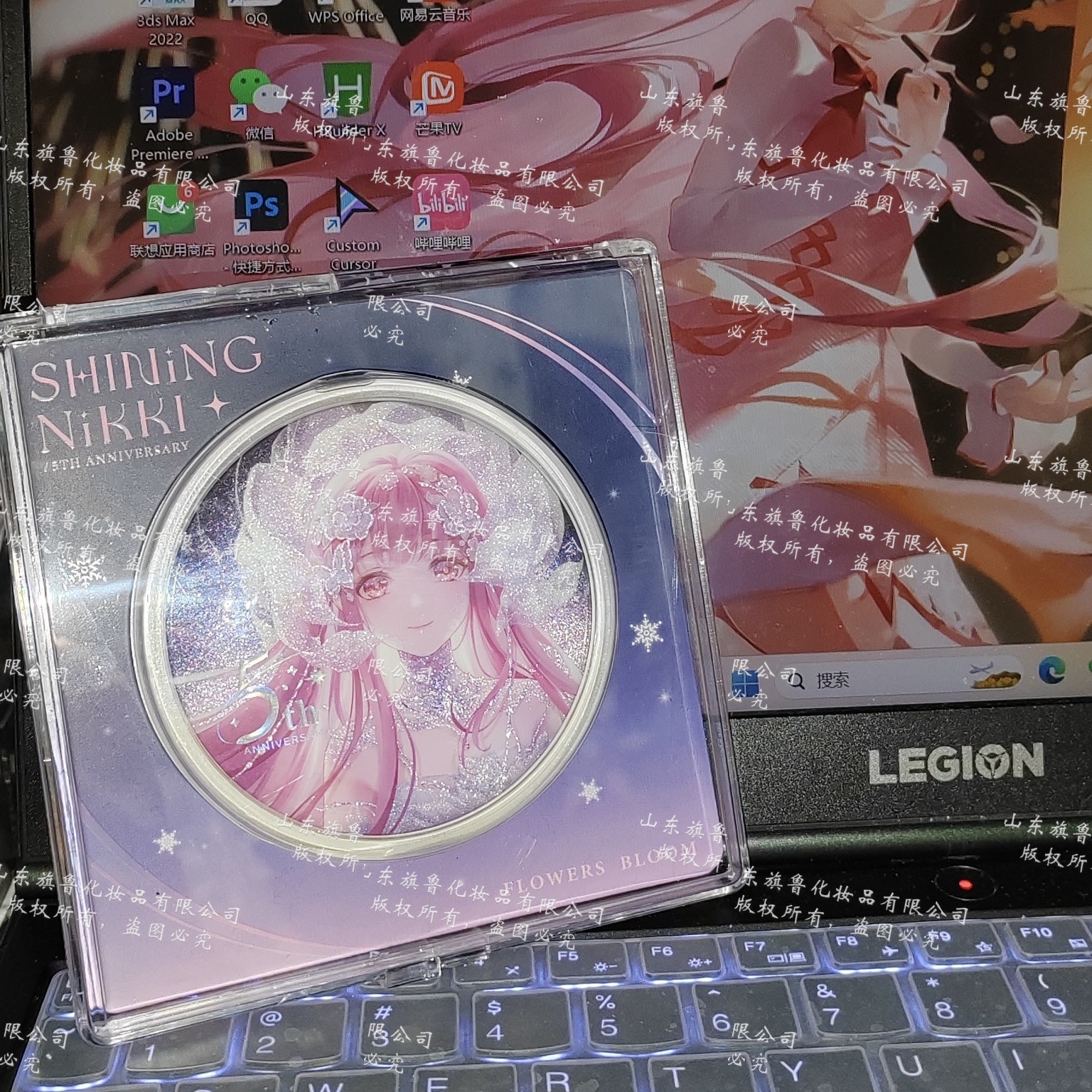 Red popularidad explosiva tarjeta de espalda transparente en la caja de almacenamiento de manicuras en el almacenamiento de manicuras simple plegable muestra de almacenamiento