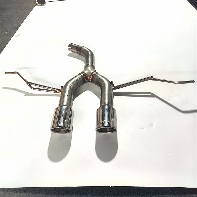 Golf 6 7.5 7 8 Scirocco Car Exhaust Pipe Upgrade Tail Section Swallowtail Dual Outlet Quad Outlet Middle Outlet Accessories
