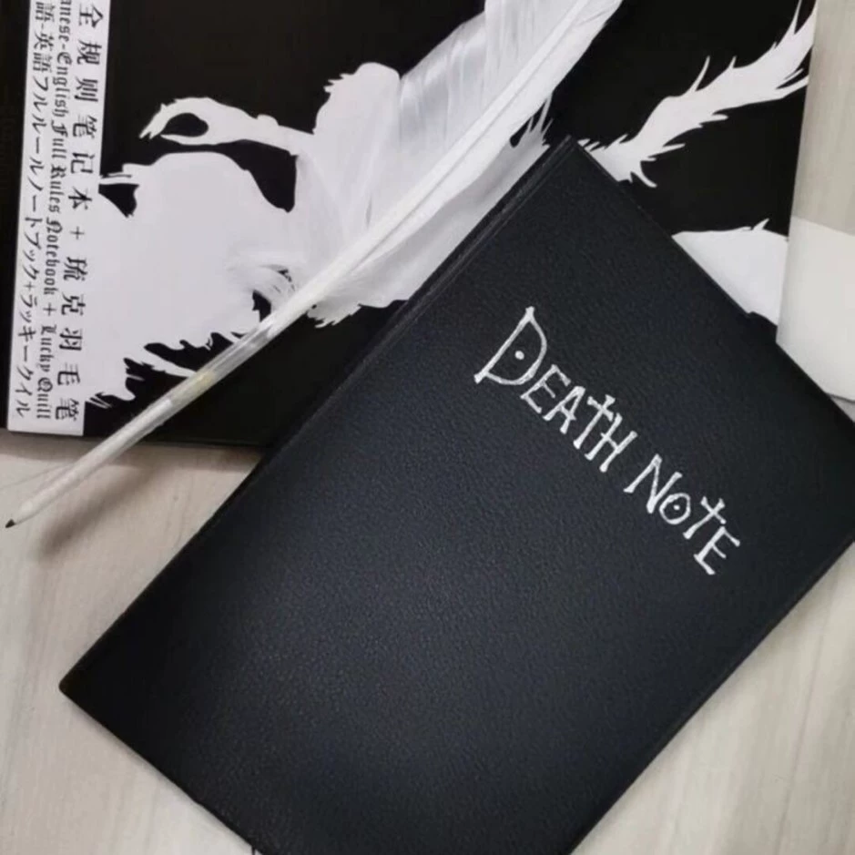 Creative laptop, set, notebook, writing brush, necklace, 3 piece set