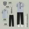 Trousers, tie, badge, with short sleeve, JK style (Japanese school style)