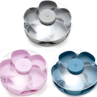 �羳����Divided Spin and Snack Serving Tray�ָ����D��ʳ�бP