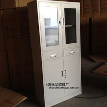 中二斗器械柜文件柜 铁皮柜档案柜 资料柜厂家供应