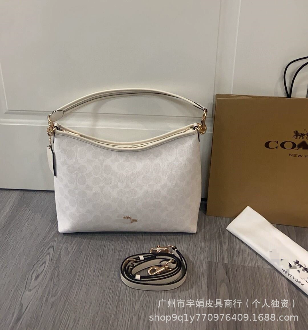 Koujia 2025 Laurela Wandering Bag - Old Flower Retro Crossbody Tote with Gold Chain Strap