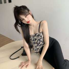 夏季小吊带设计感复古背心女内搭抹胸上衣
