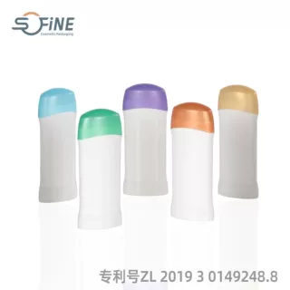 75g底部灌装椭圆形香体膏瓶  75g椭圆形身体除臭剂瓶