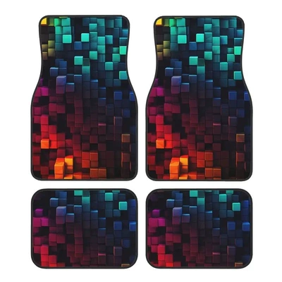 Set of Non-Slip Mats, Retro Nordic – Avtomobil döşəmə paspasları - sku30-color-temu-hot-selling-floor-mats-36-3344cm-two-piece-pack