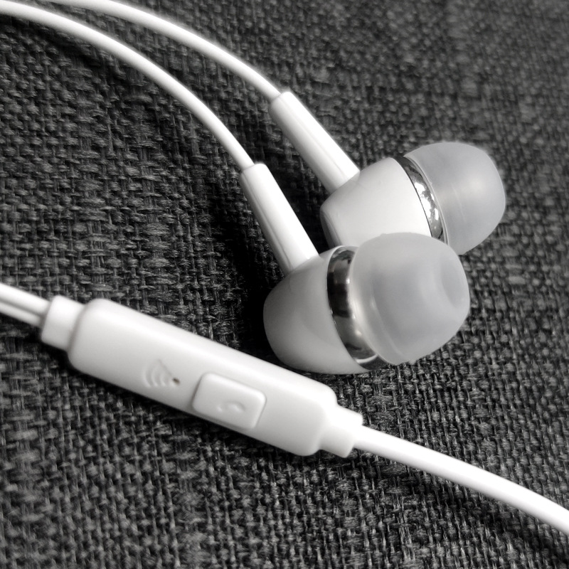 入耳式有線耳機立體音適用於華為小米安卓3.5接口手機耳機批發