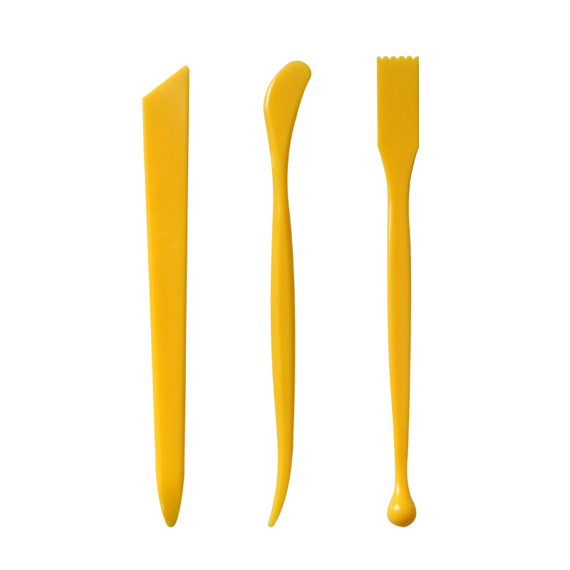 Juego de 5 Herramientas de Cerámica para Trabajar la Arcilla, Cuchillos para Esculpir Arcilla, Herramientas de Escultura de Arcilla de Doble Cabeza para Niños, Venta al por Mayor