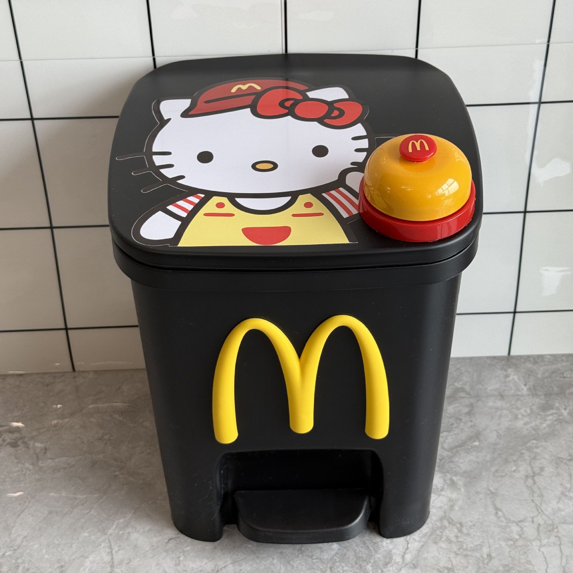 Cartoon pie basura sala de estar doméstica encantadora animación de gran capacidad decoración personalizada canasta de papel gruesa