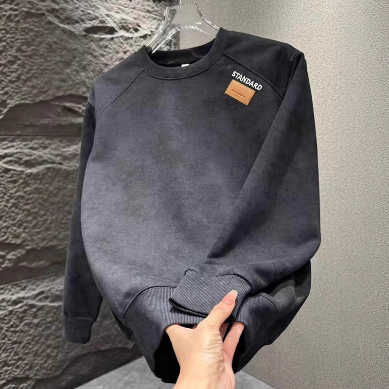 Daily New Korean Style Versatile Long-Sleeved Warm Tie-Dye Design Tops Men's Sweatshirts Men's Spring & Fall Fashion Daily New Korean Style Versatile Long-Sleeved Warm Tie-Dye Design Tops Men's Sweatshirts Men's Spring & Fall Fashion