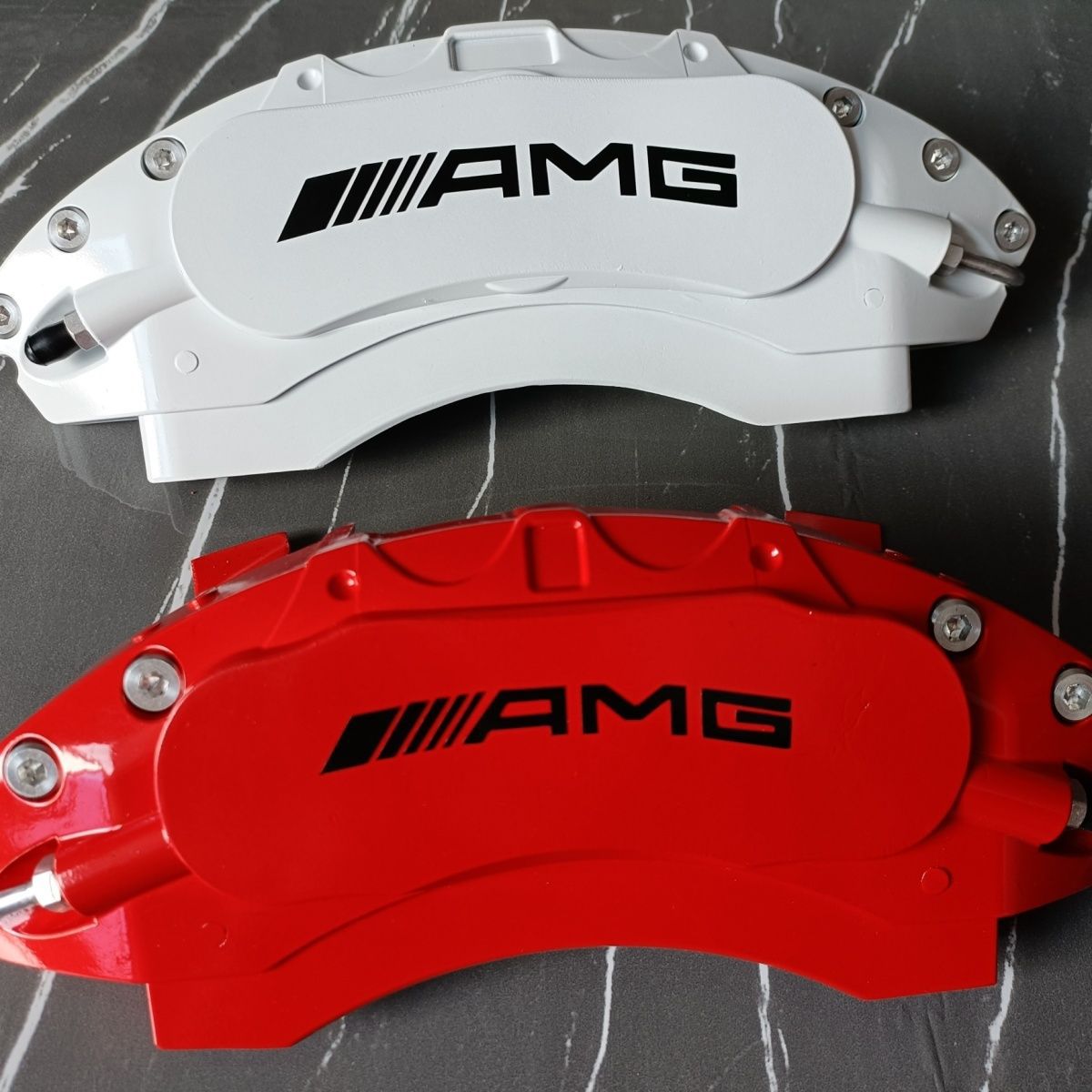 Suitable for Mercedes-Benz A-Class, B-Class, C-Class, E200-Class Caliper Covers Glaglb/Cla Aluminum Alloy Amg Brake Modification and Color Change