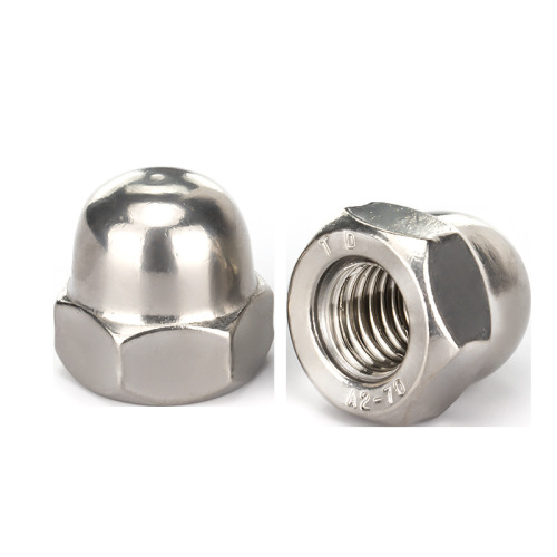 304 stainless steel cap nut M3-M30 decorative nut cap nut DIN1587