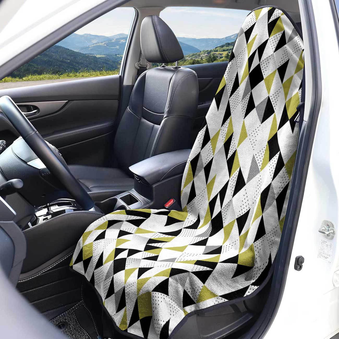 Car seat towel cover for front seats, suitable for gym and exercise, universal for all seasons, car use 171