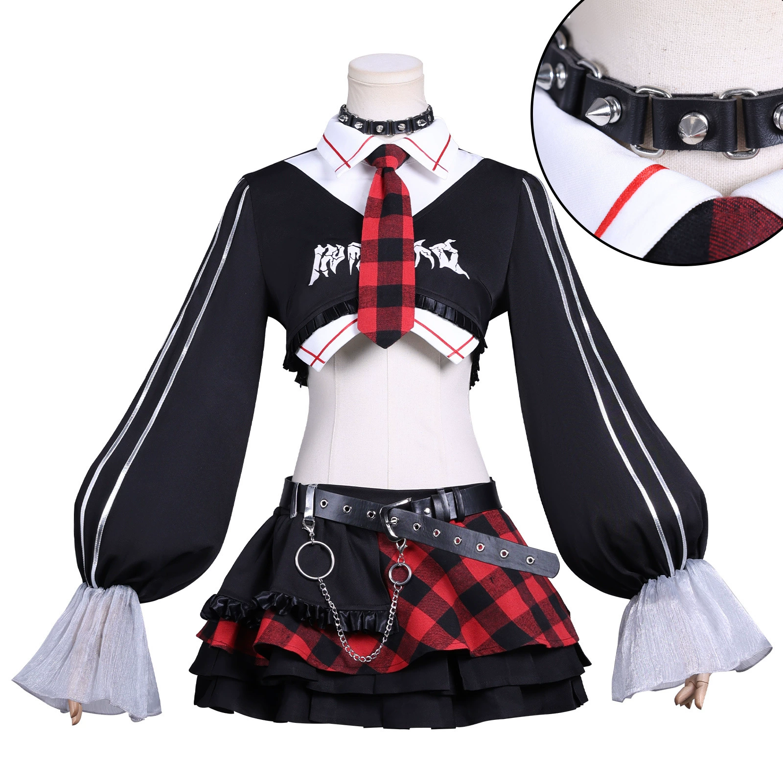 Группа рок Asuka костюм cos распускающийся слон фигура одинаковая fashion одежда Y2K yuppie косплей анимационный костюм
