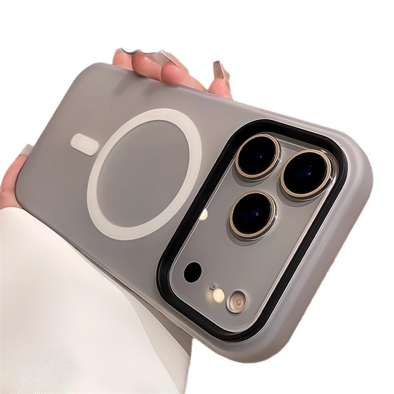 适用iPhone17PROMAX手机壳果冻磁吸二合一苹果16/15磨砂简约防摔|undefined